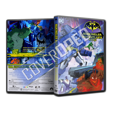 Batman Makineler Mutantlara Karşı - Batman Unlimited: Mechs vs. Mutants V1 Cover Tasarımı